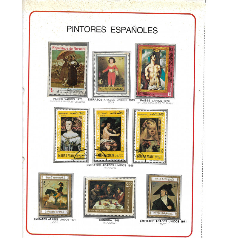 Libro de Estampilla del mundo. Gran enciclopedia de la filatelia